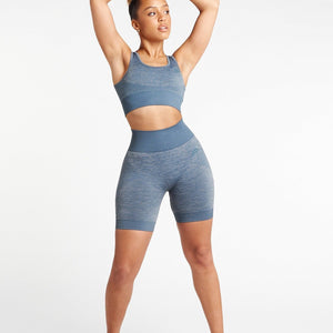 ADAPT Seamless Shorts / Slate Blue Pursue Fitness 8