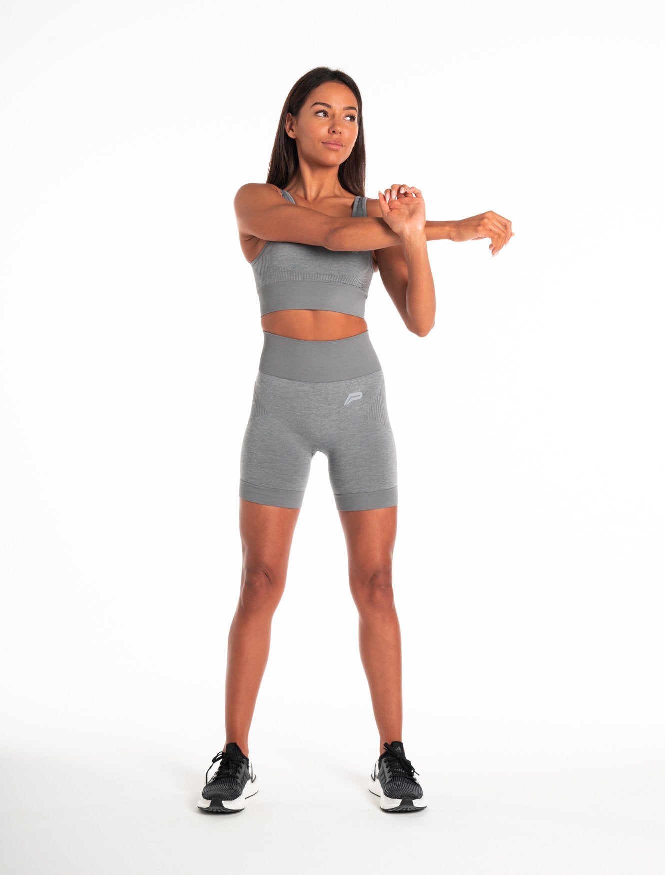 ADAPT Seamless Shorts | Subtle Grey | Pursue Fitness