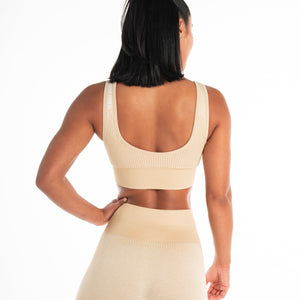 ADAPT Seamless Sports Bra / Marl Beige Pursue Fitness 2