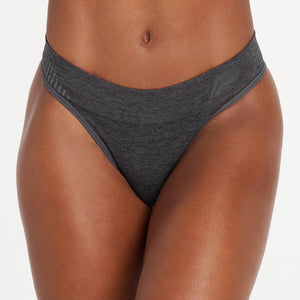 ADAPT Seamless Thong / Black.Charcoal Pursue Fitness 1