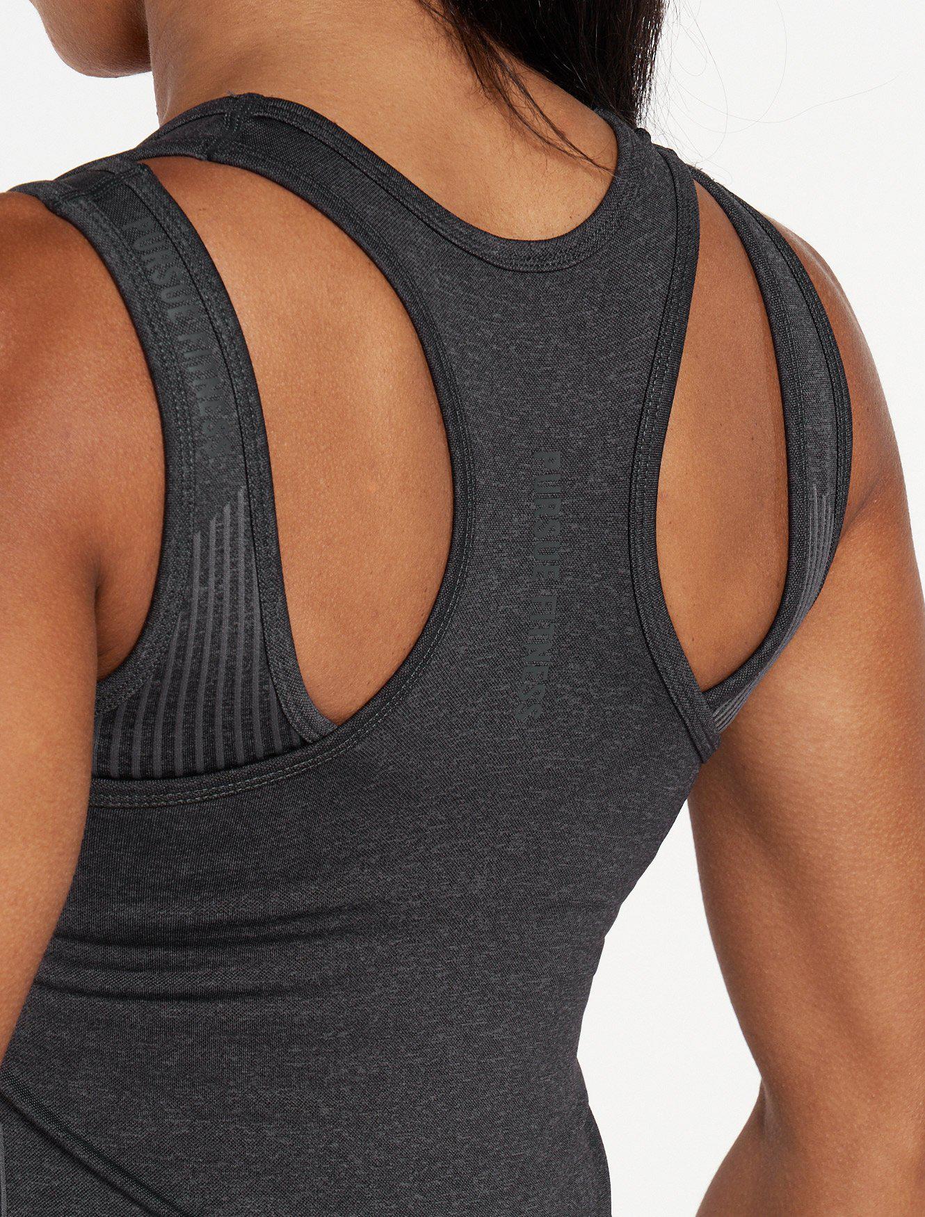 ADAPT Seamless Vest / Black.Charcoal Pursue Fitness 4