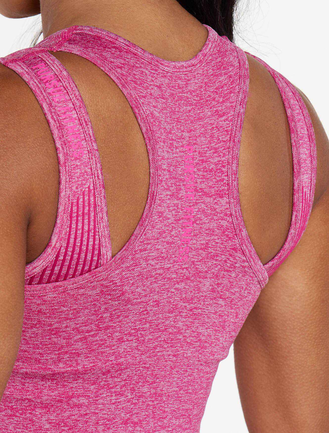 ADAPT Seamless Vest / Power Pink Pursue Fitness 6