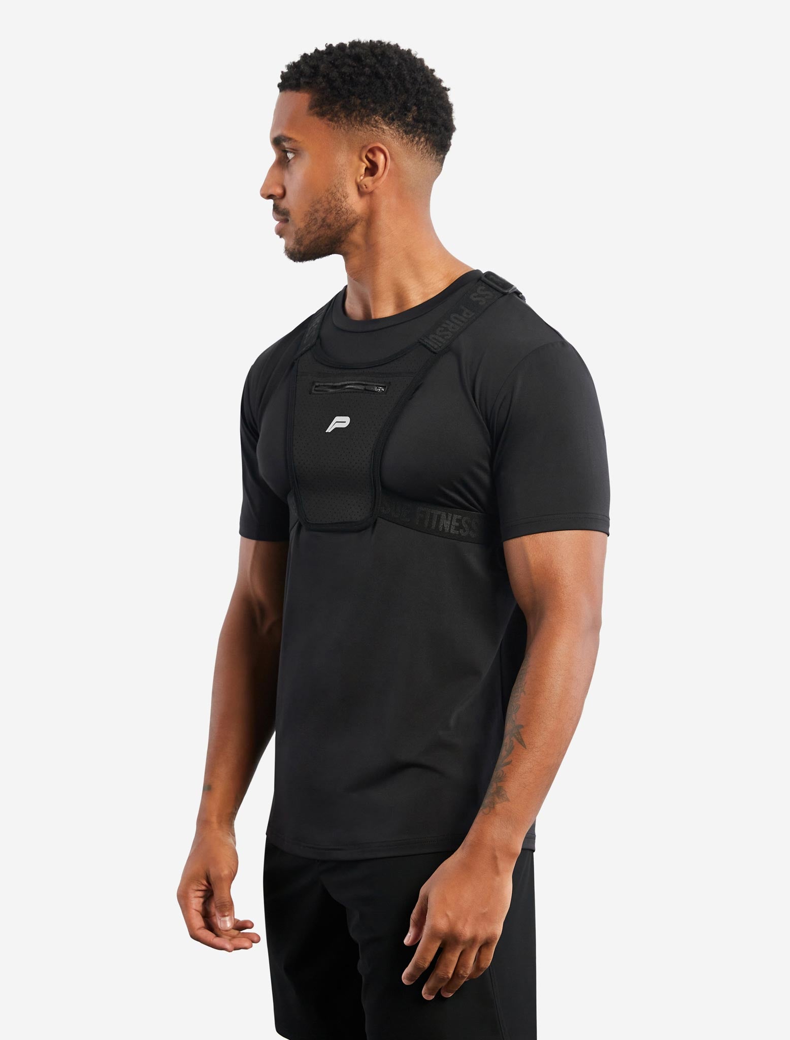 Adjustable Training Vest / Black Pursue Fitness 2