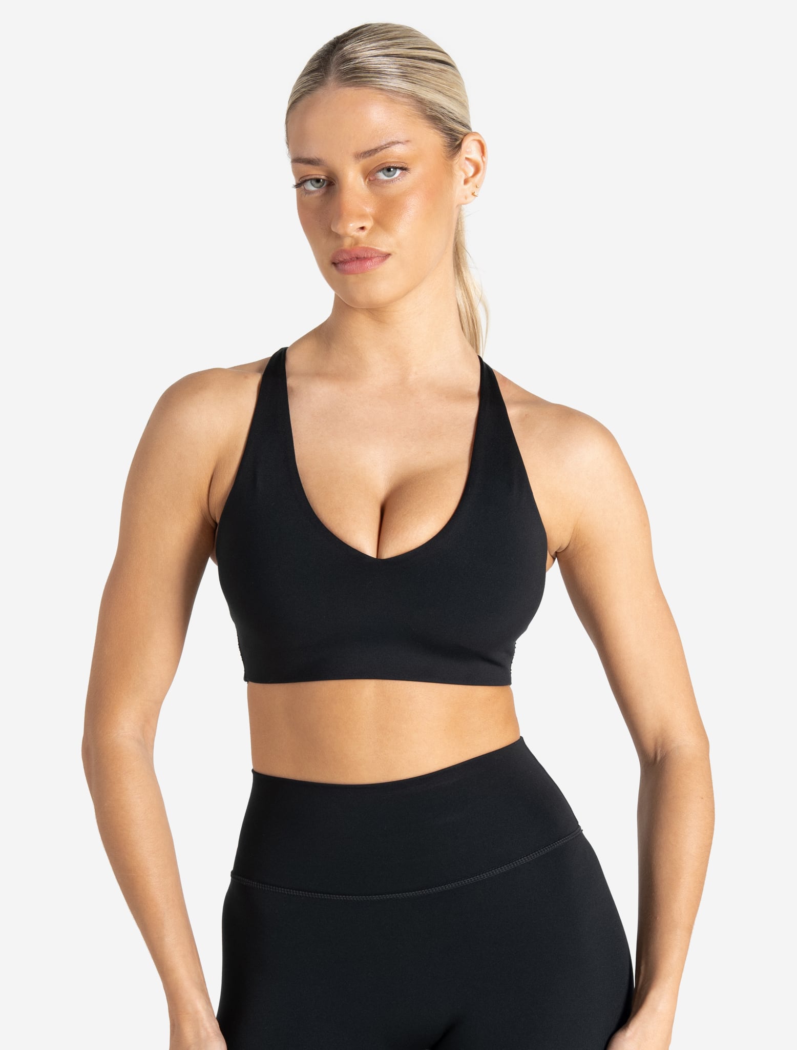 Allure Adjustable Sports Bra - Black Pursue Fitness 1