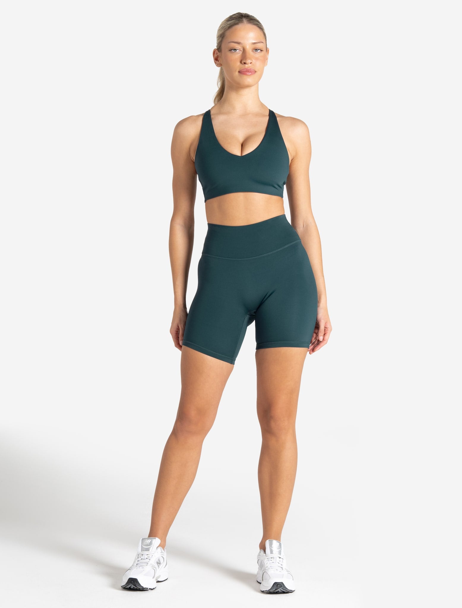 Allure Cycling Shorts - Marine Teal Pursue Fitness 4