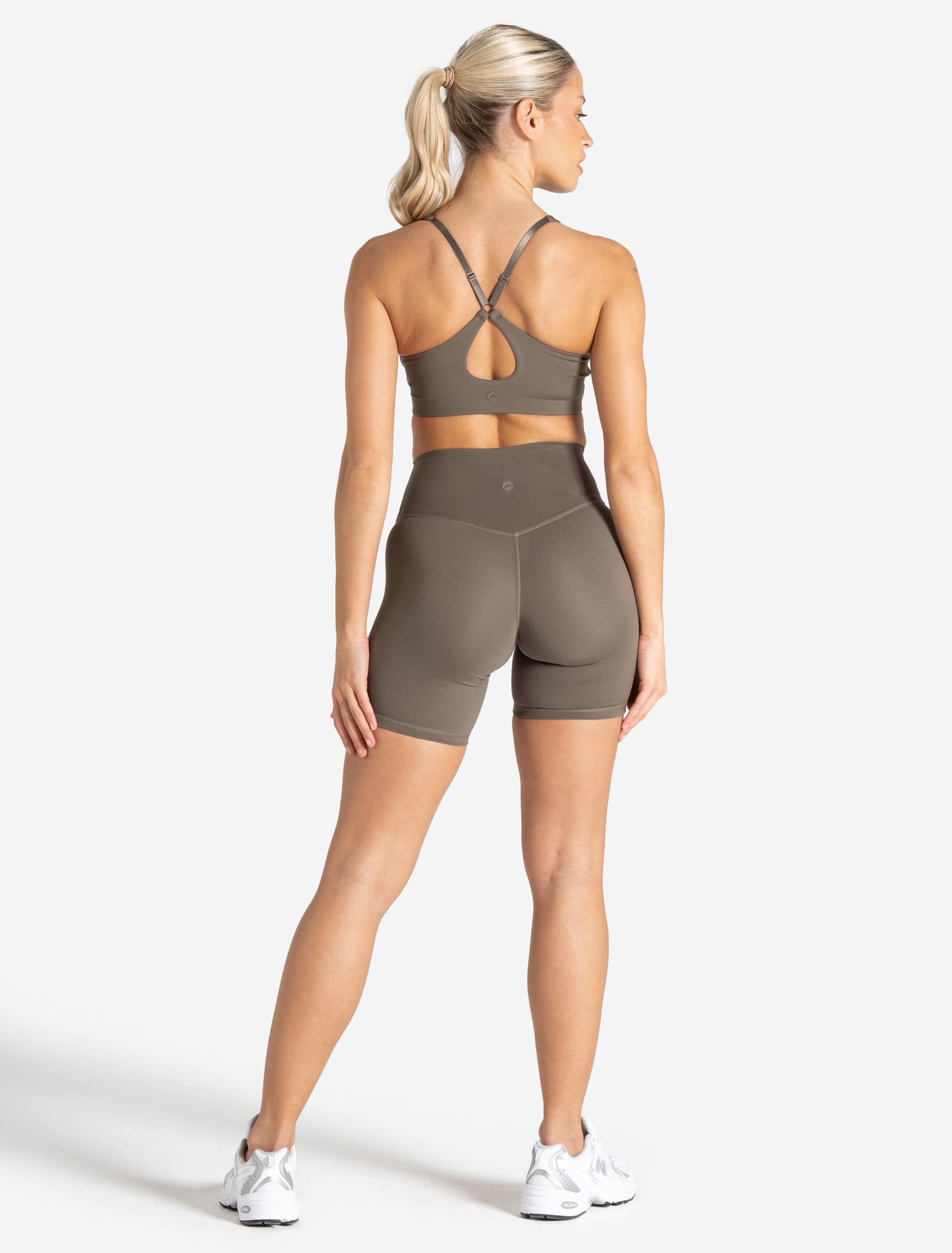 Allure Cycling Shorts - Taupe Pursue Fitness 3