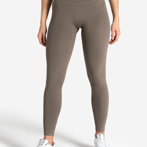 Allure Leggings - Taupe Pursue Fitness 1