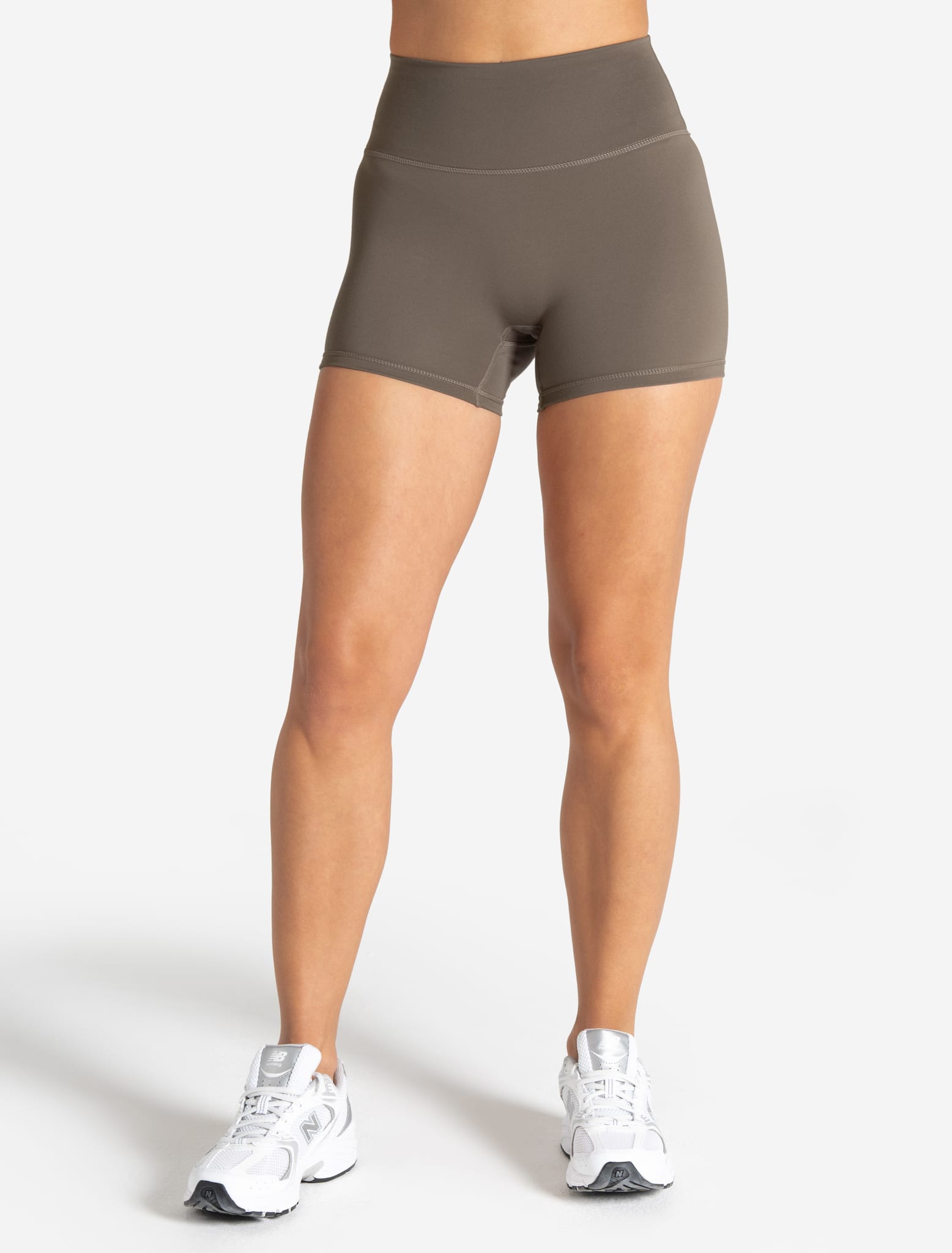 pale brown short shorts 