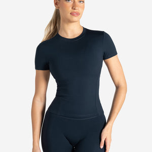 Allure T-Shirt - Dark Navy Pursue Fitness 1