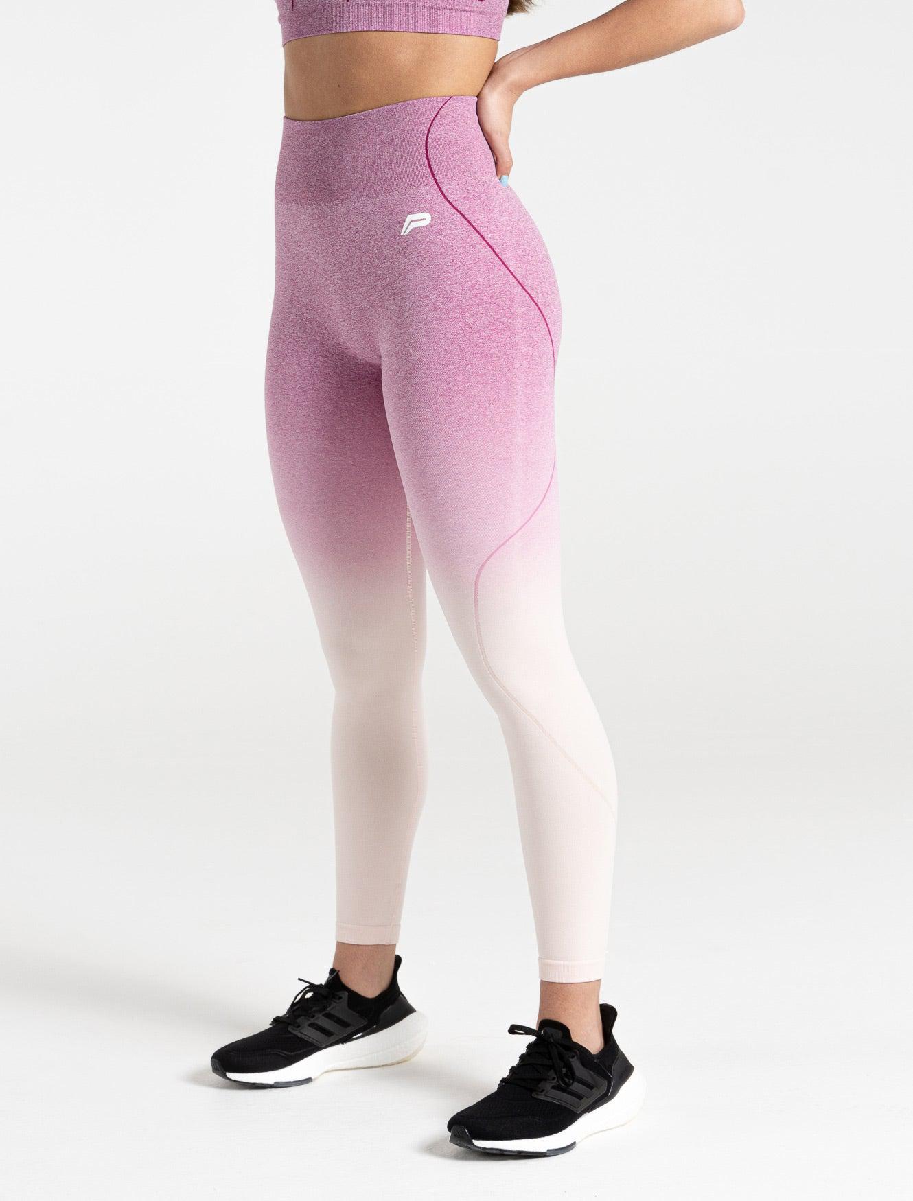Blaze Seamless Leggings / Raspberry Ripple Pursue Fitness 1
