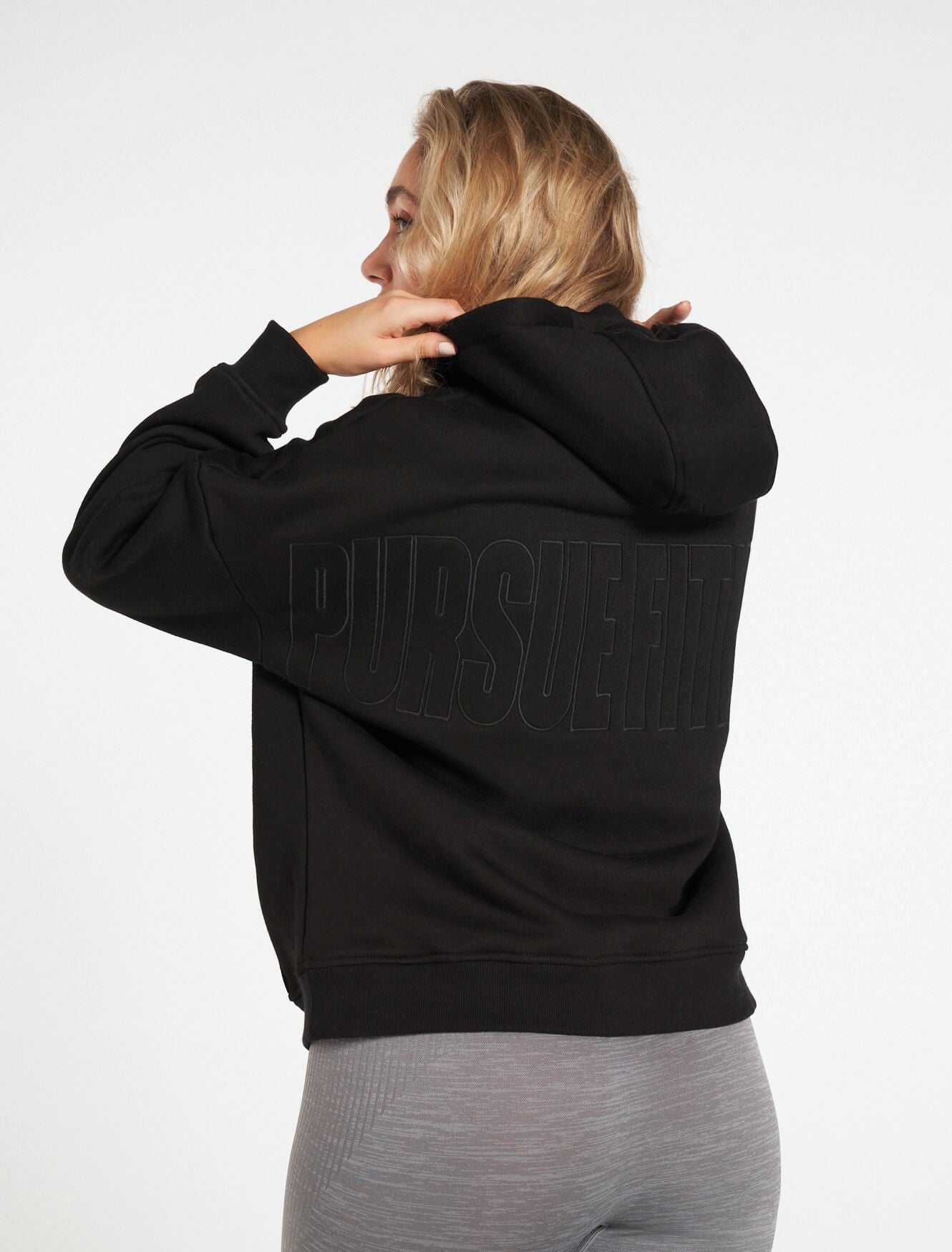 Boyfriend Hoodie / Blackout Pursue Fitness 2