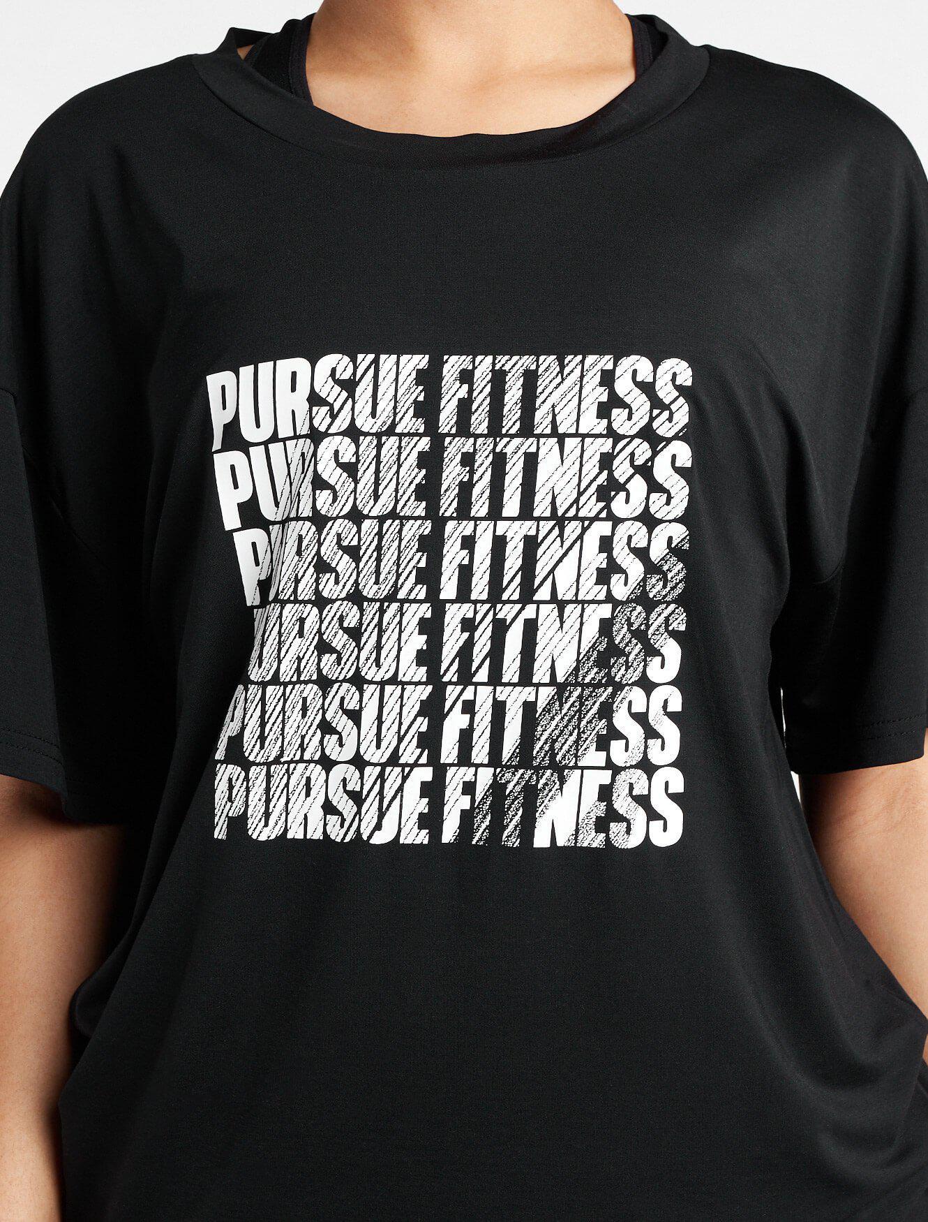 Boyfriend T-Shirt / Black Pursue Fitness 4
