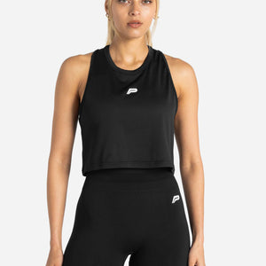 BreathEasy® Crop Vest / Black Pursue Fitness 1