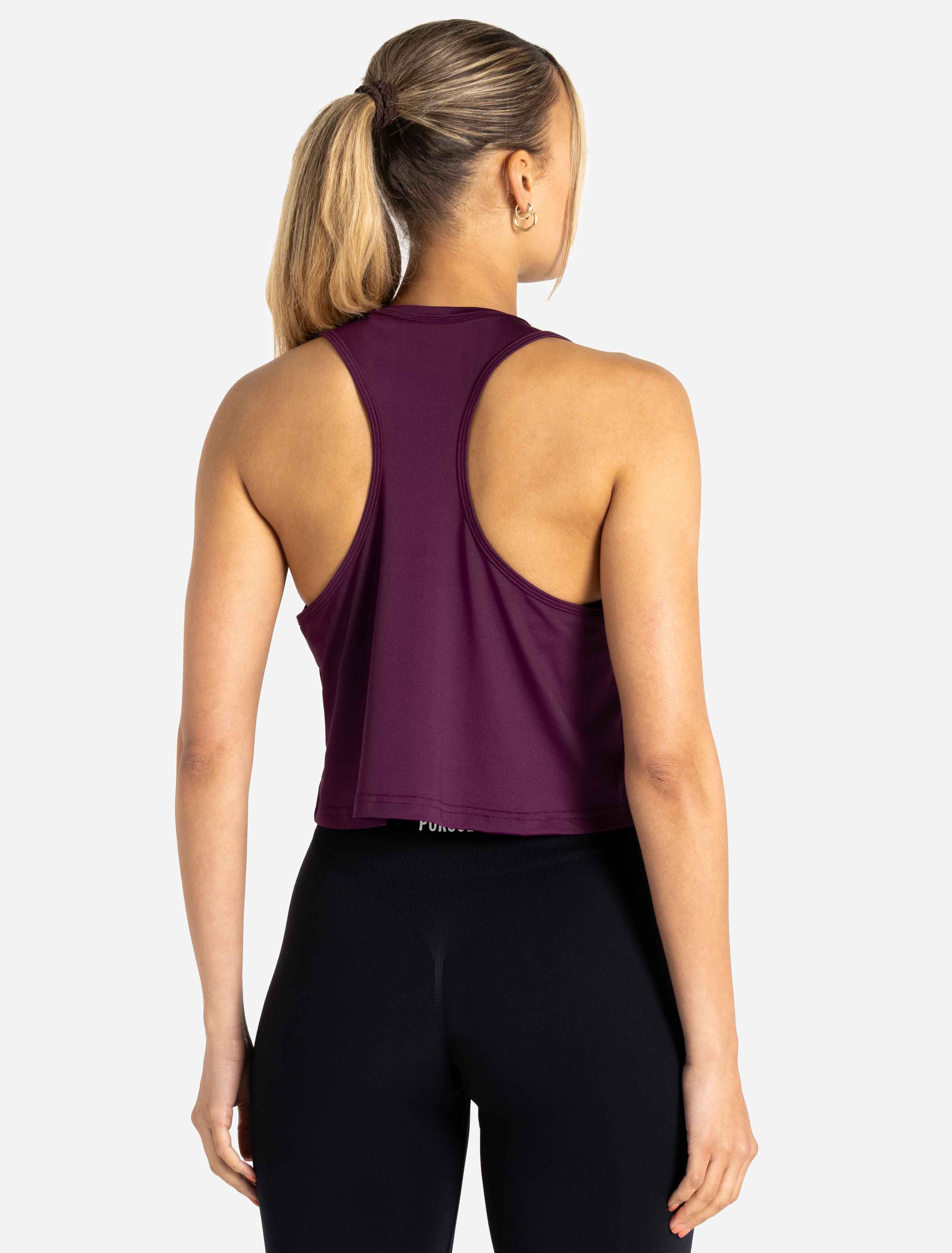 BreathEasy® Crop Vest / Purple Pursue Fitness 2