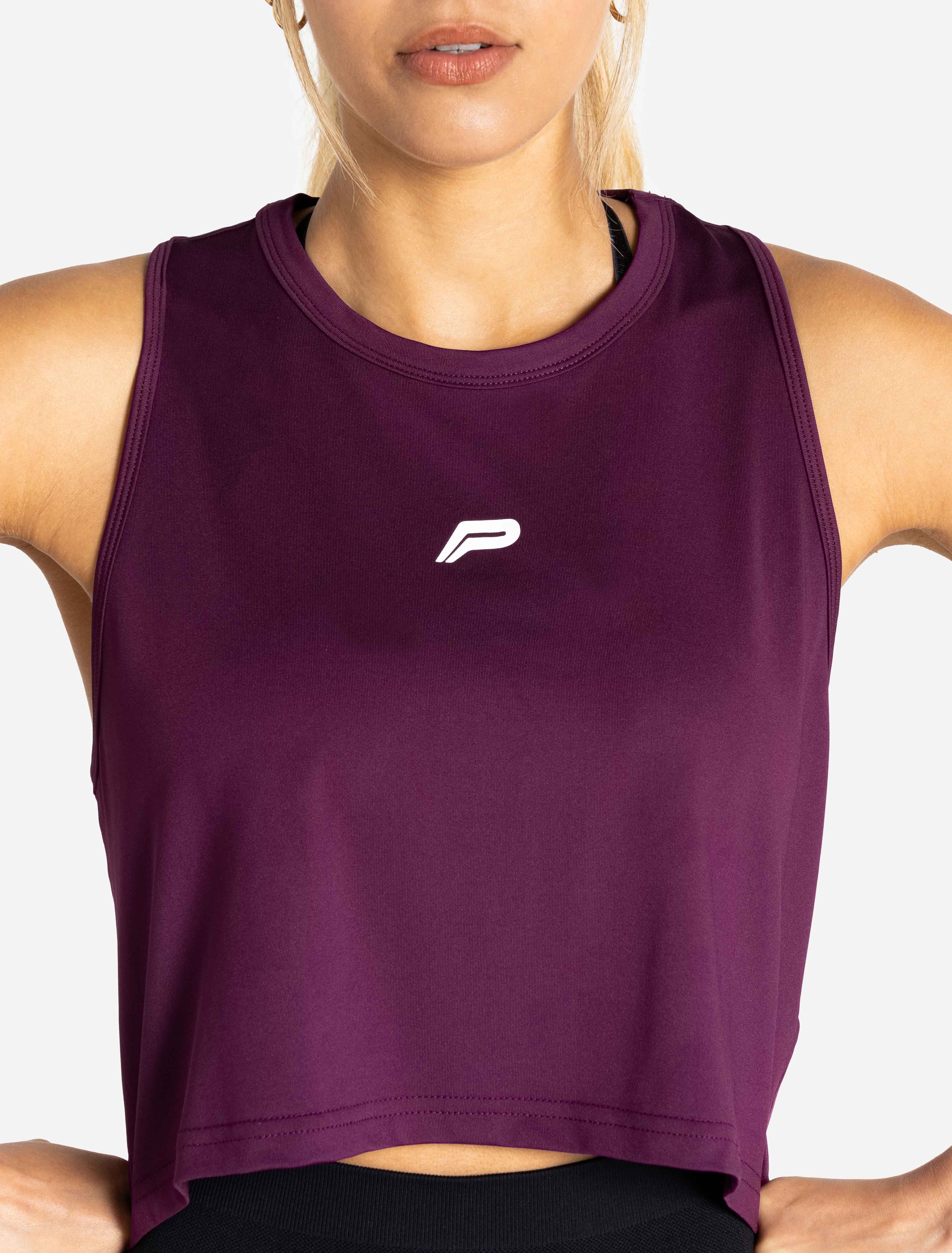 BreathEasy® Crop Vest / Purple Pursue Fitness 4