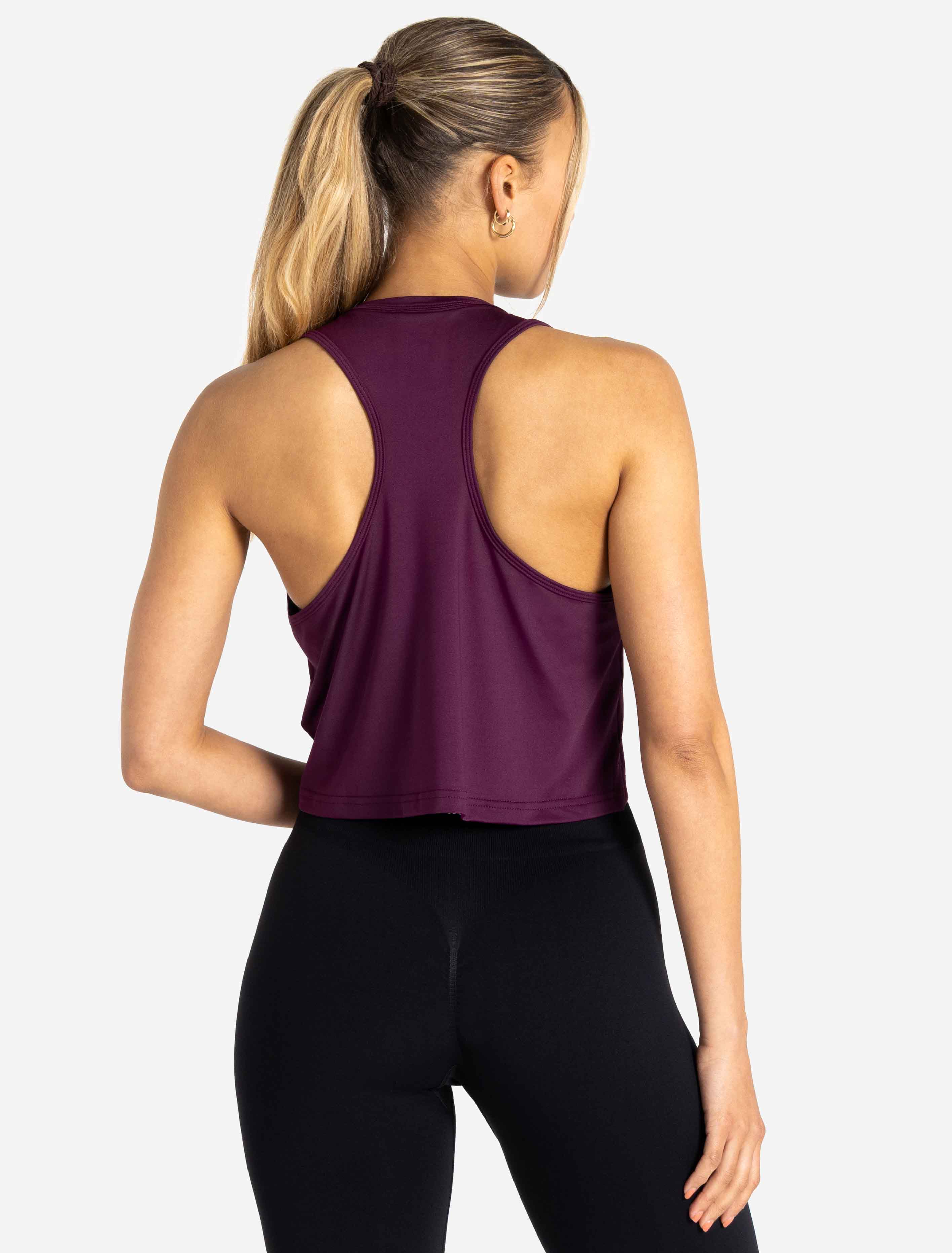 BreathEasy® Crop Vest / Purple Pursue Fitness 6