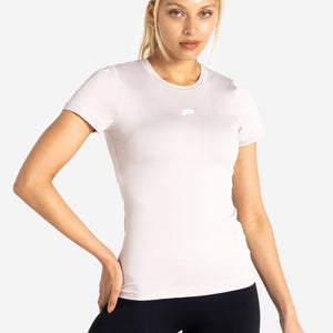 BreathEasy® Full-Length T-Shirt / Light Grey Pursue Fitness 1
