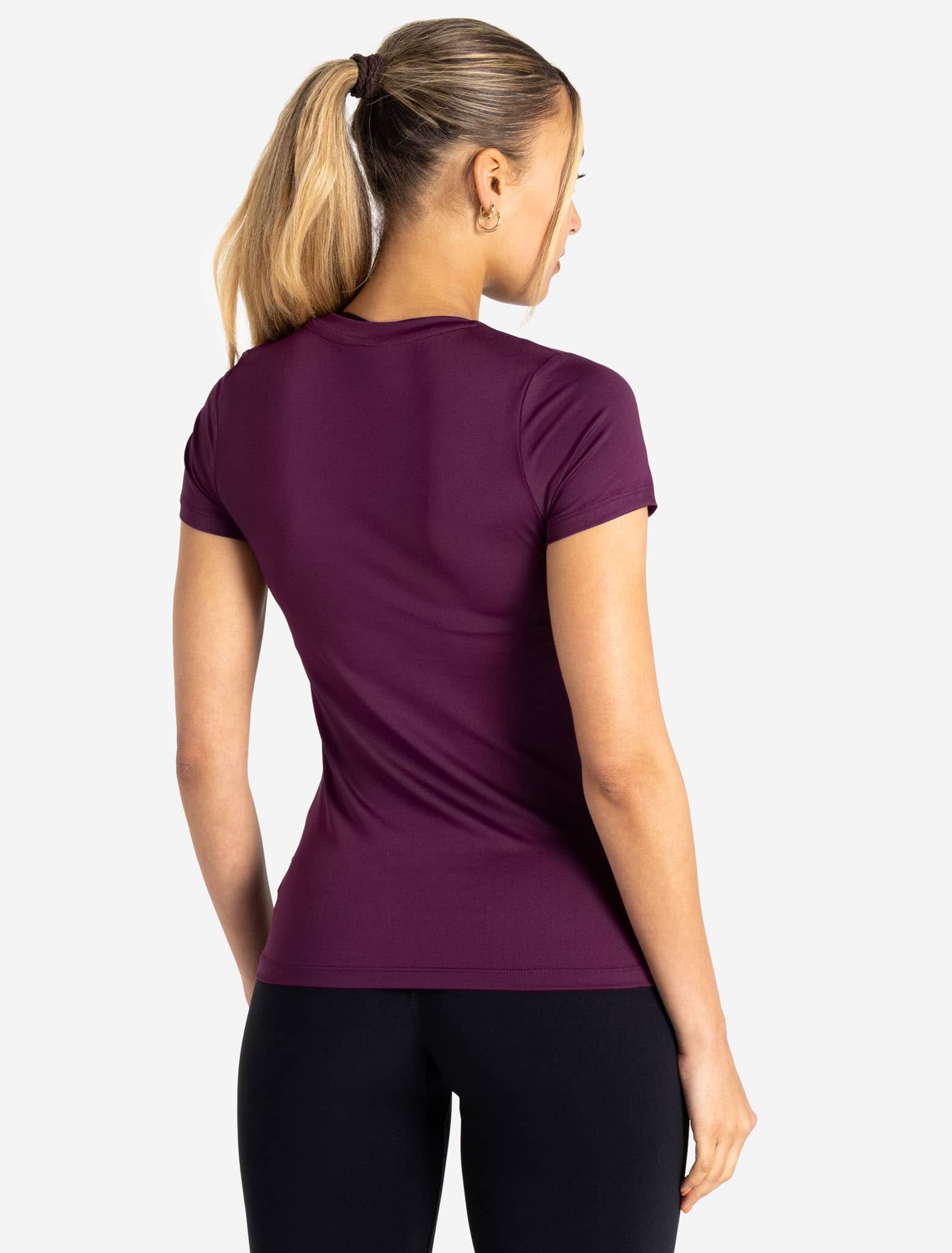 BreathEasy® Full-Length T-Shirt / Purple Pursue Fitness 2