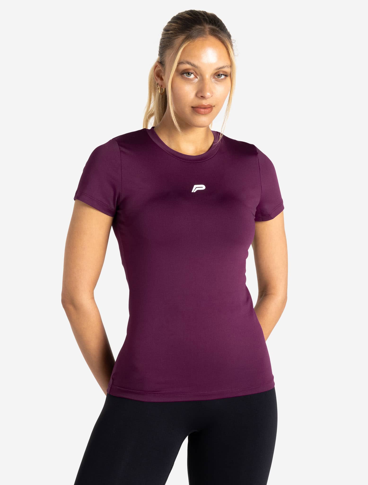 BreathEasy® Full-Length T-Shirt / Purple Pursue Fitness 4