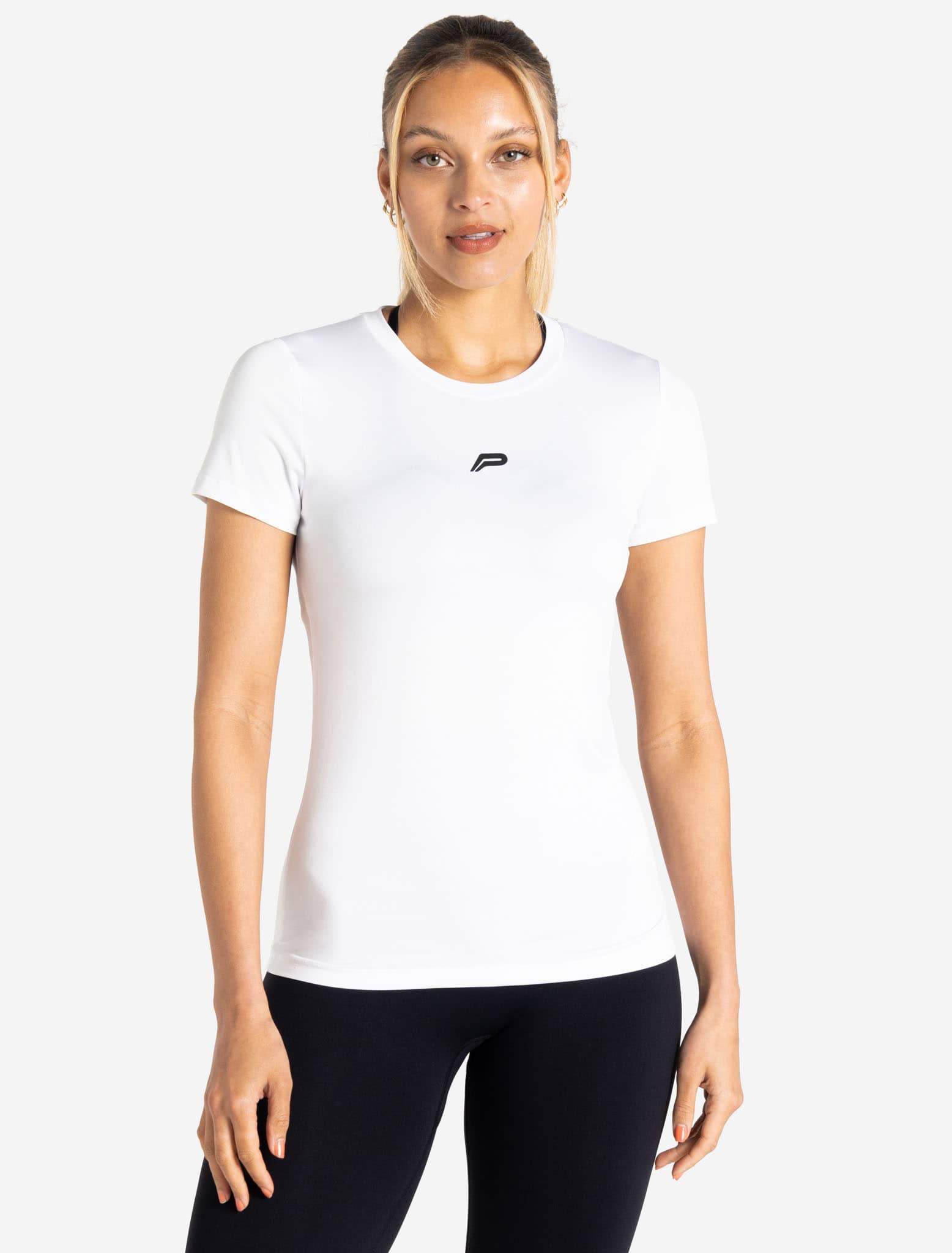 BreathEasy® Full-Length T-Shirt / White Pursue Fitness 1