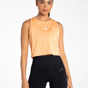 Breeze Crop Tank / Coral Pursue Fitness 1