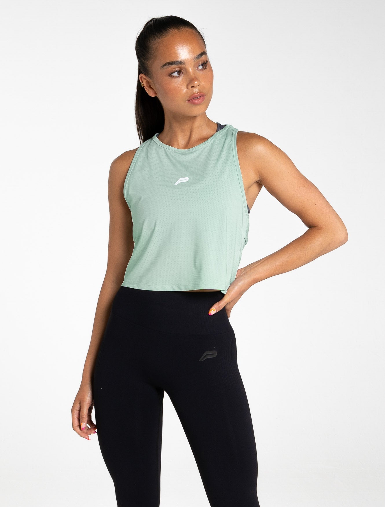 Mint green camisole top deals