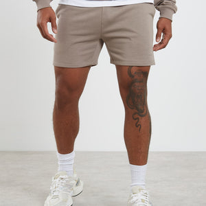 Core Loopback Shorts - Taupe Pursue Fitness 1