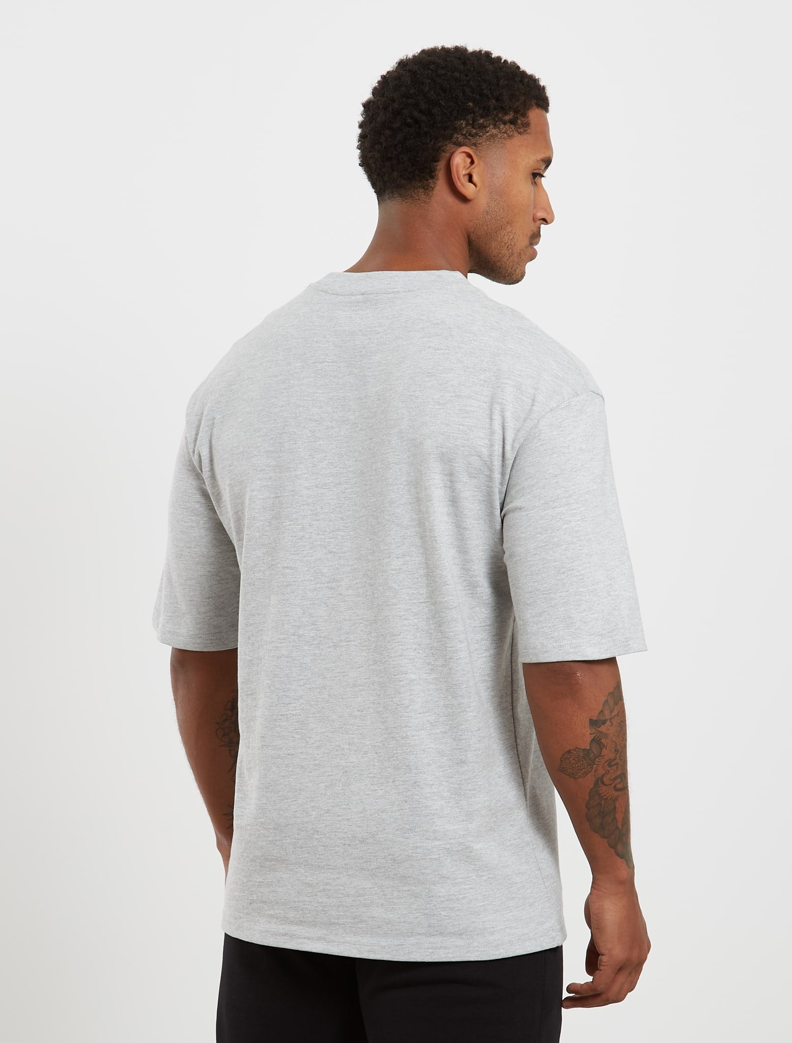 Core Oversized T-Shirt - Grey Marl Pursue Fitness 2