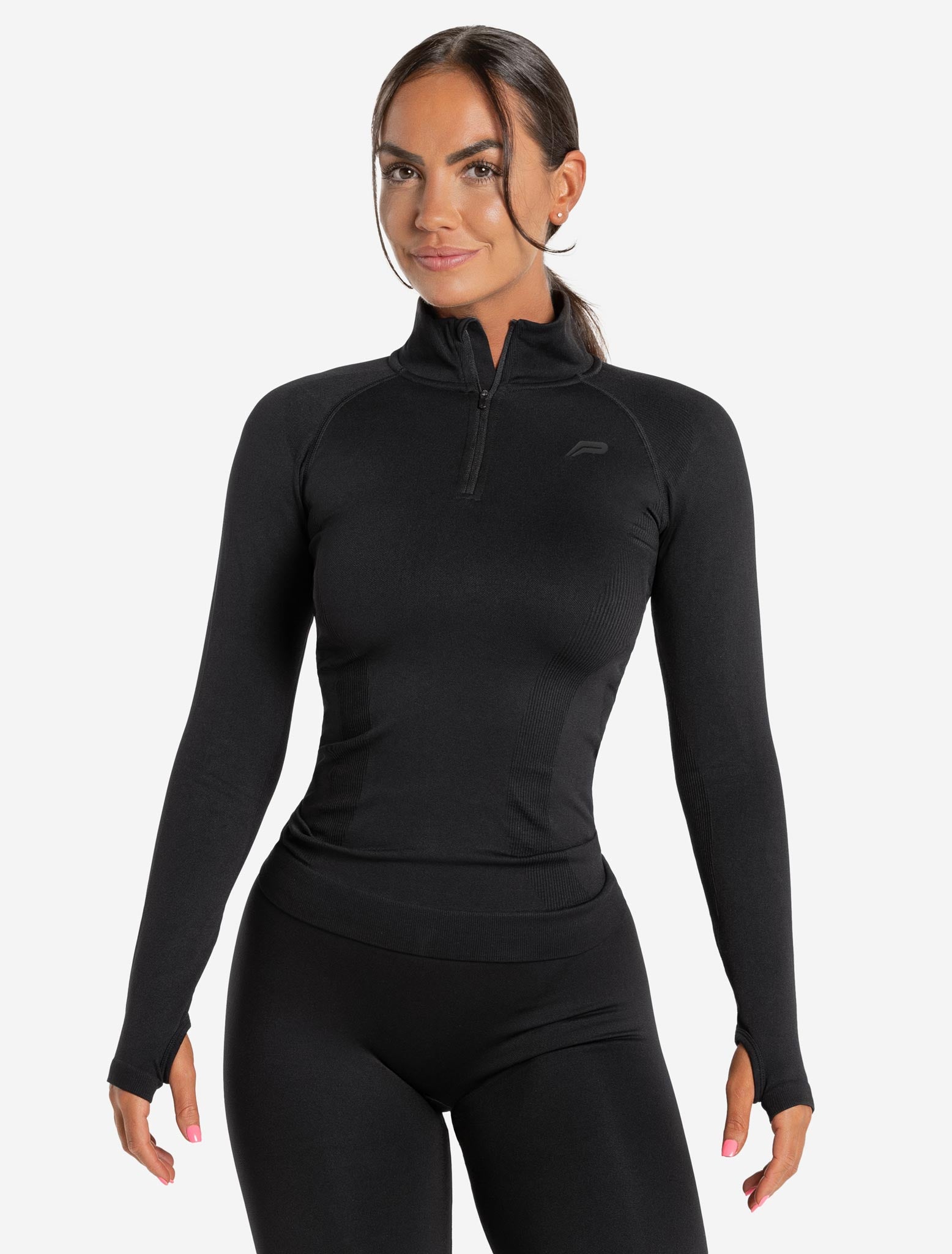 Core Seamless ¼ Zip / Blackout Pursue Fitness 1