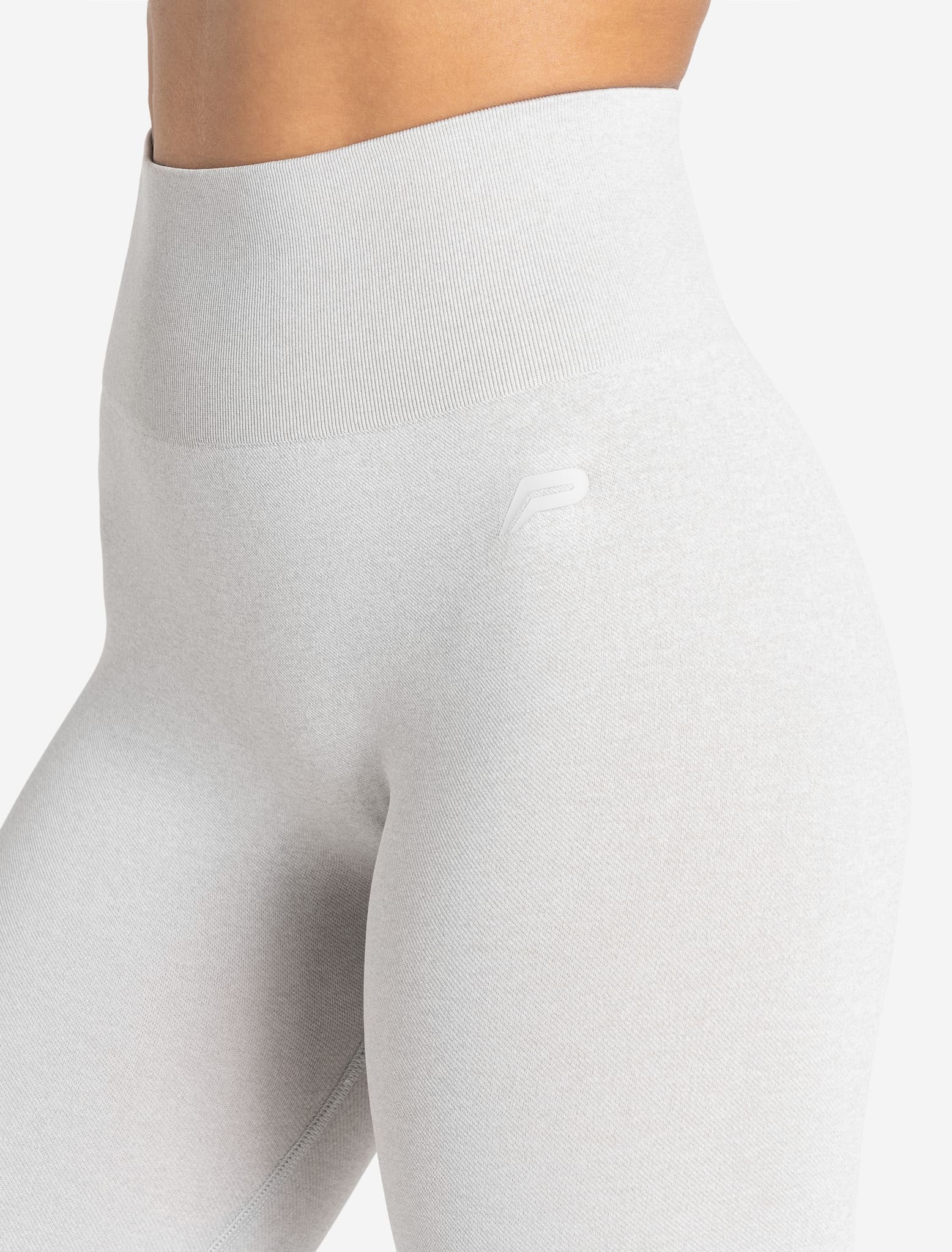 M17 Dames Leggings Dames Solid Marl, Houtskool Grijs, L M17 Dames Leggings Dames Solid Marl, Houtskool Grijs, L