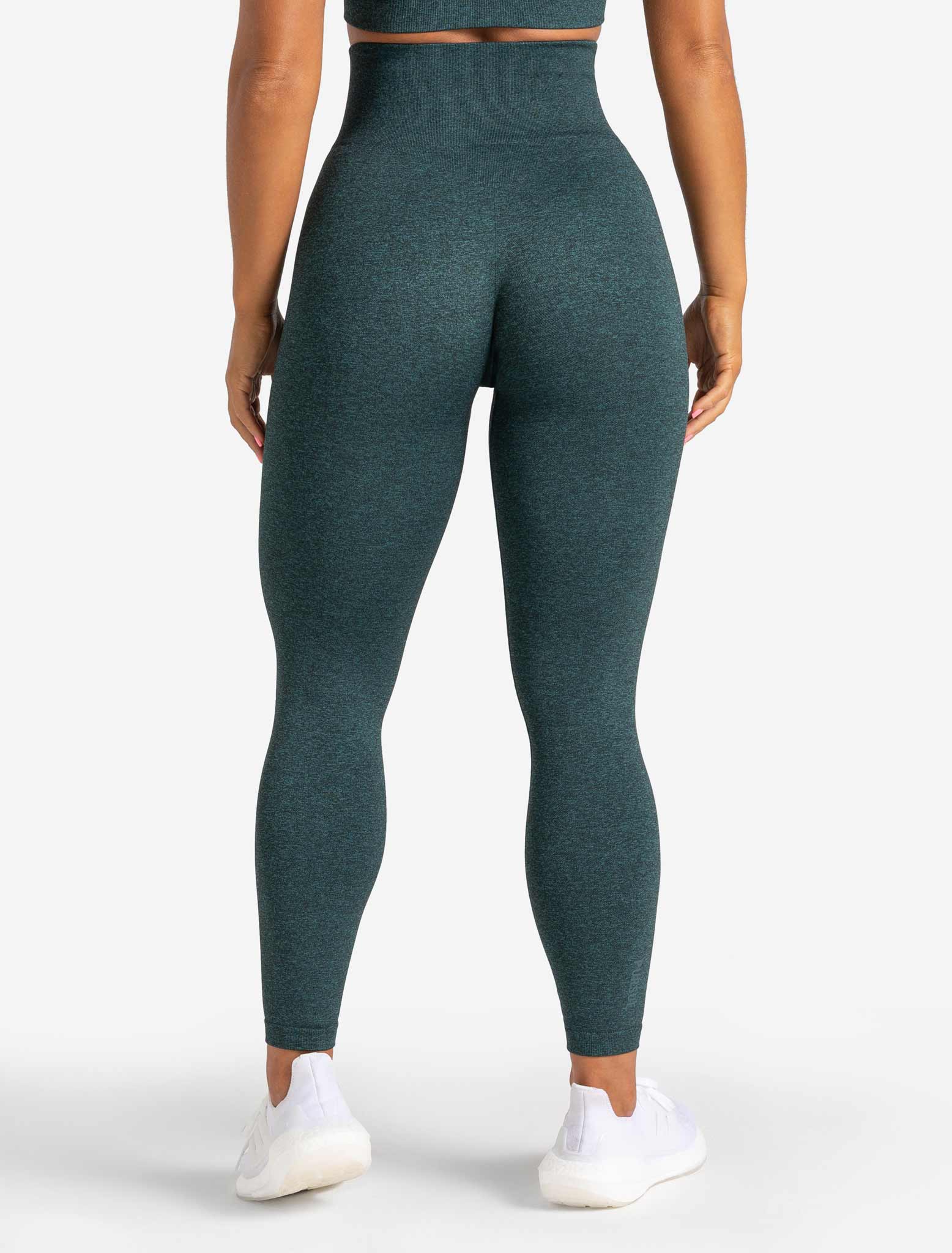 Core Seamless Leggings | Teal Marl | Pursue Fitness