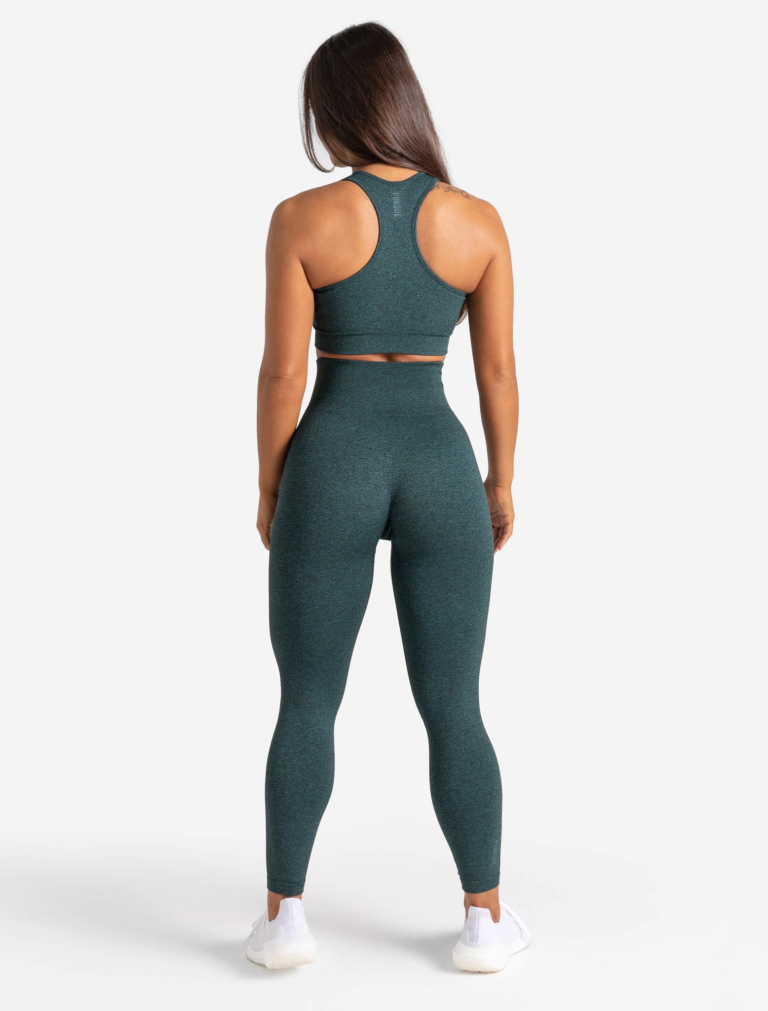 Plt Teal Sport Seamless Marl Leggings