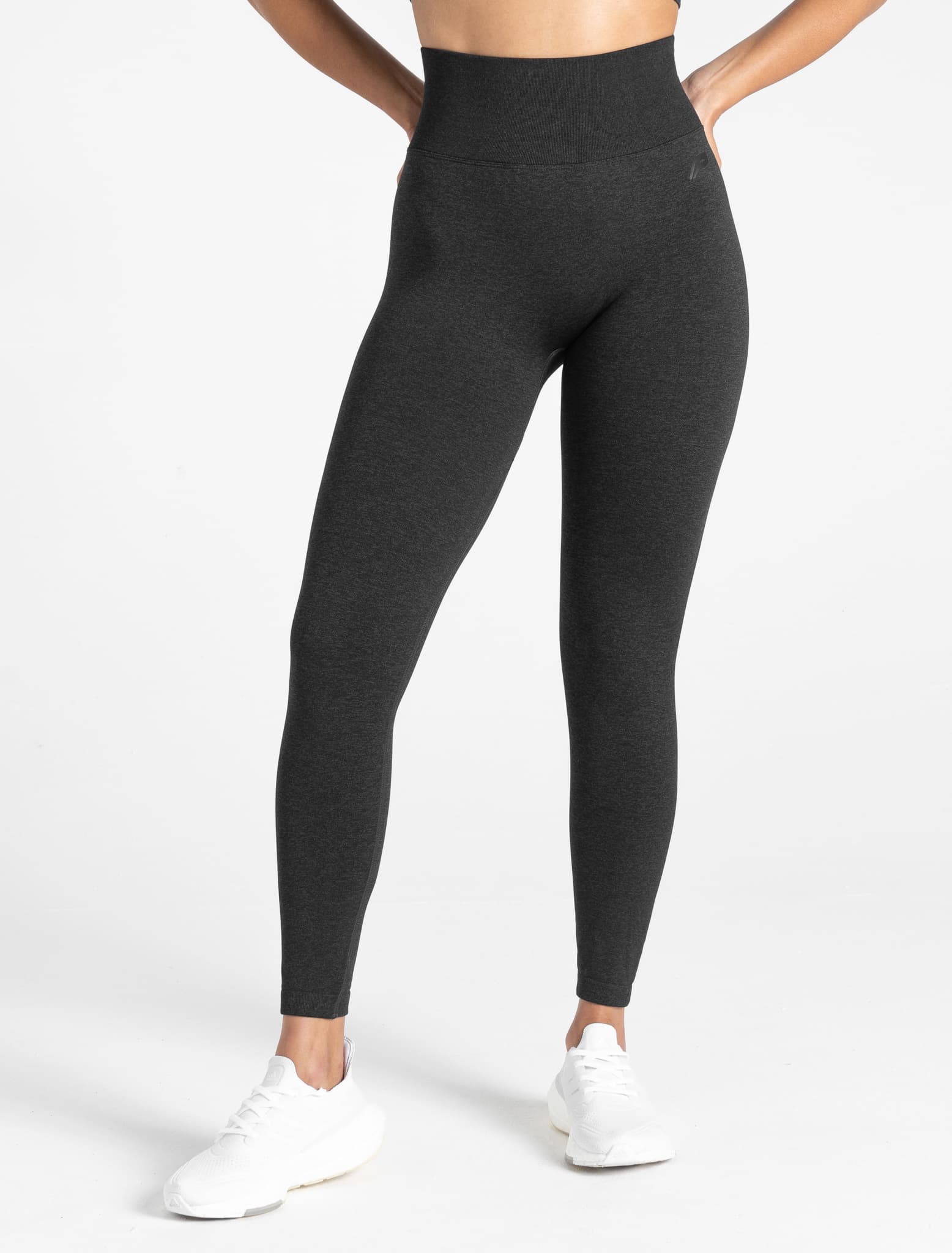 Core Seamless Pocket Leggings Black Marl Pursue Fitness