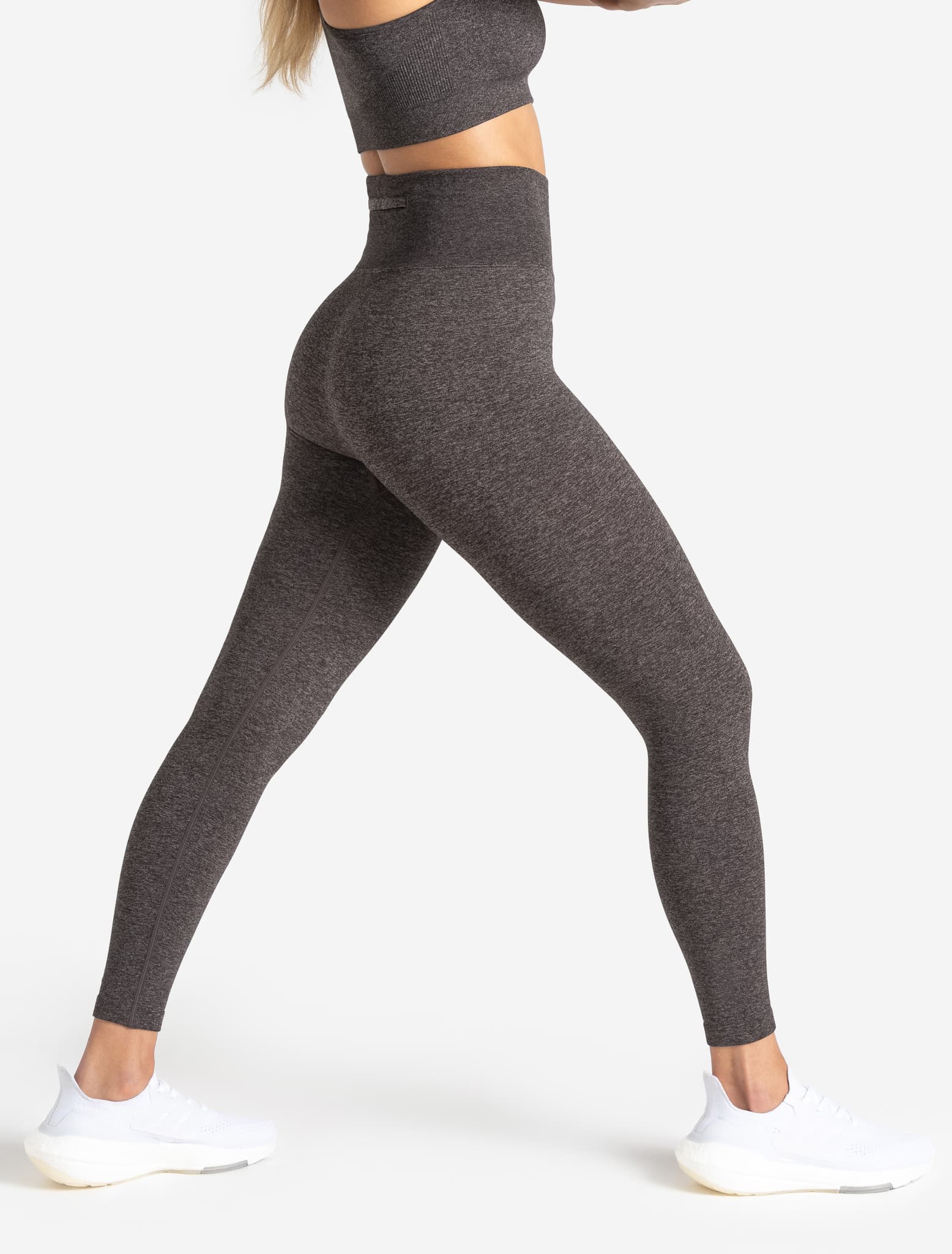 Move Seamless Leggings - Brown Grey Marl