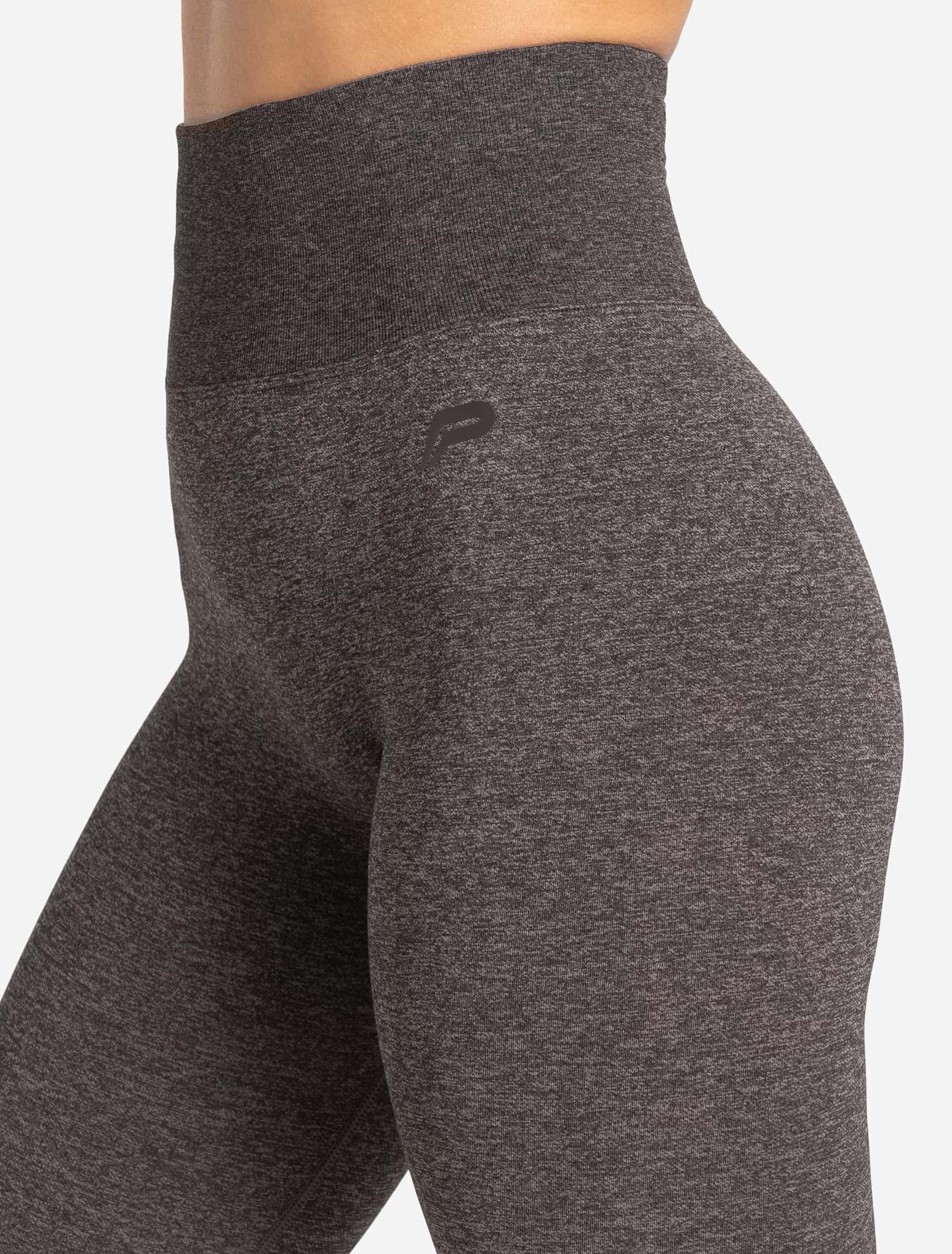 Core Seamless Pocket Leggings | Brown Marl | Pursue Fitness