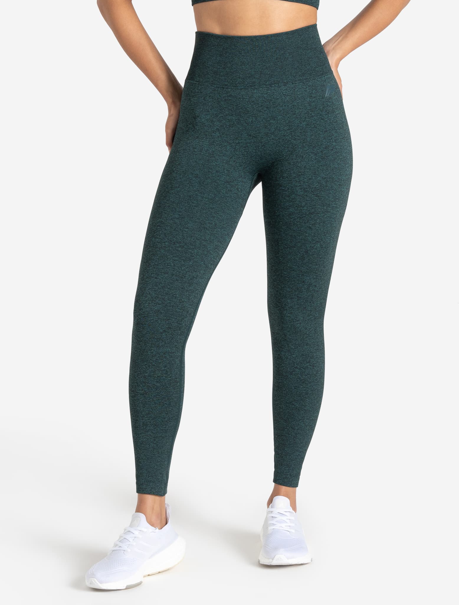 Core Seamless Pocket Leggings / Teal Marl Pursue Fitness 3
