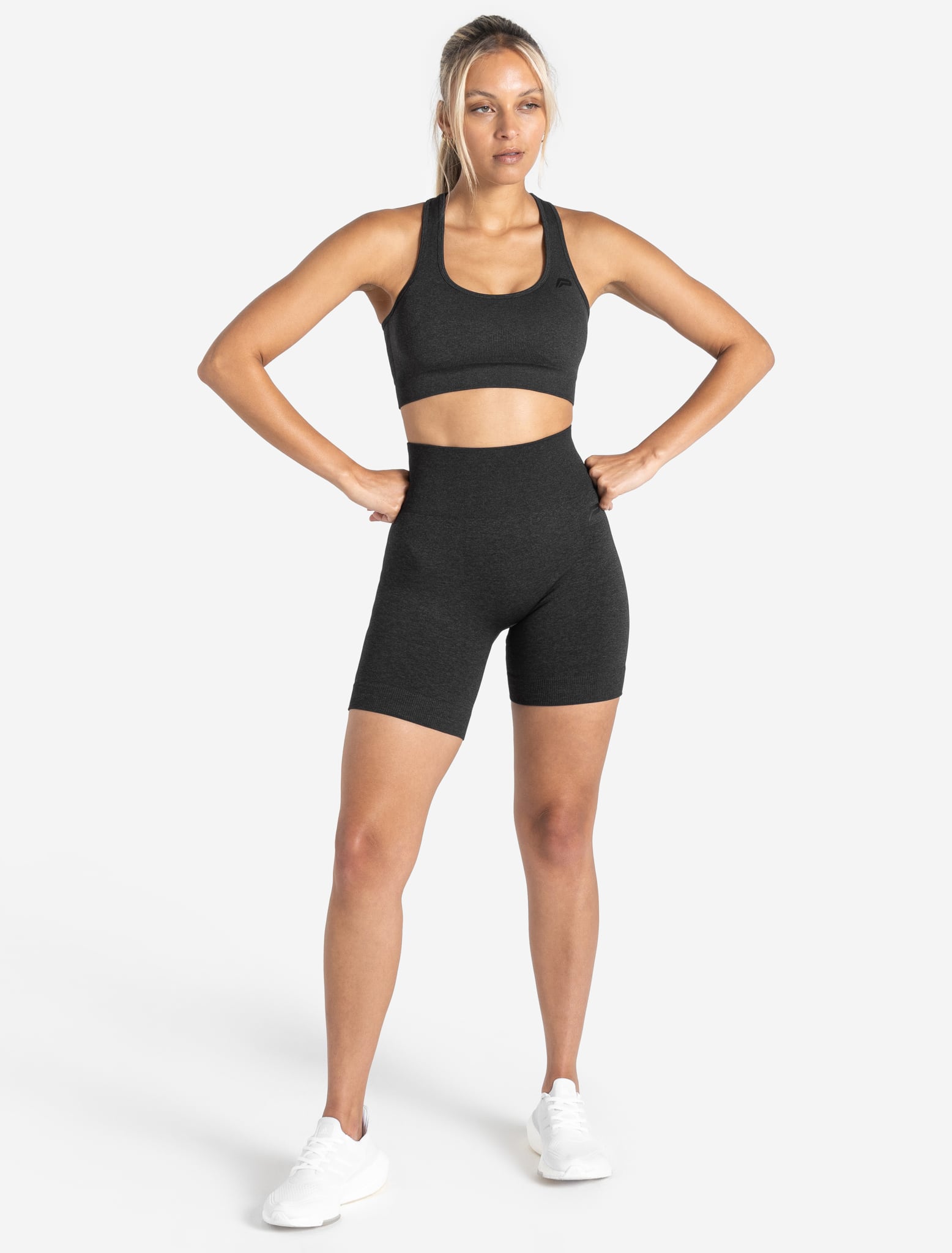 Core Seamless Shorts / Black Marl Pursue Fitness 7