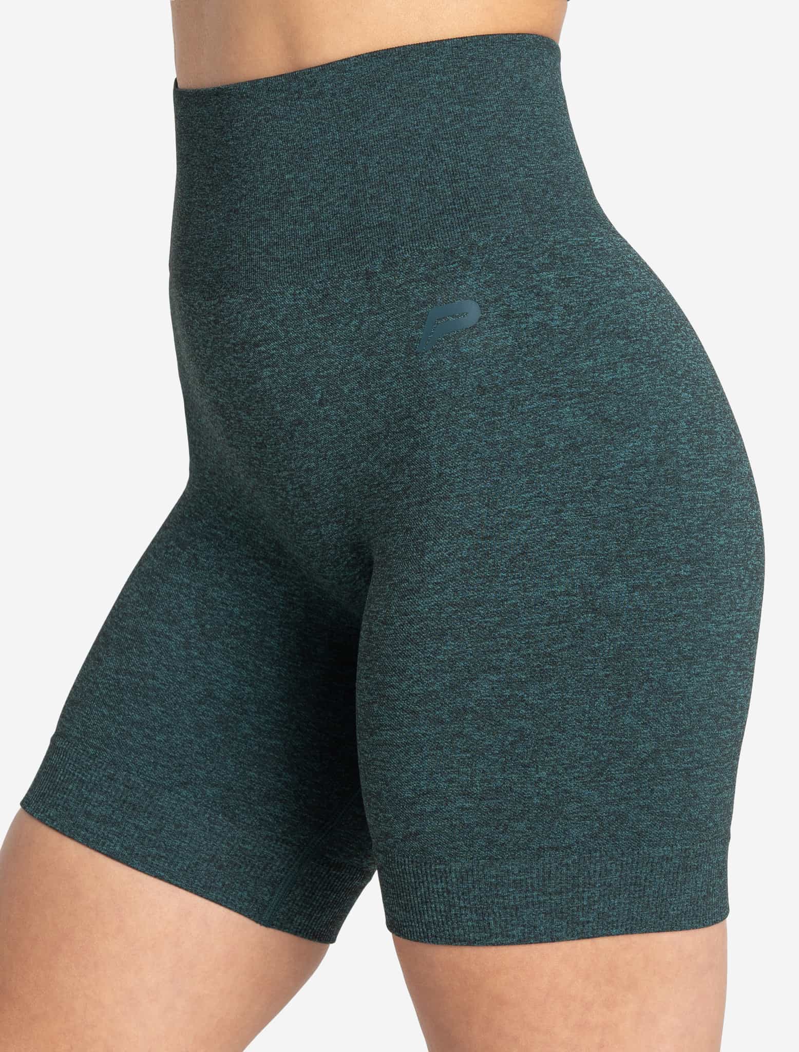 Core Seamless Shorts / Teal Marl Pursue Fitness 2