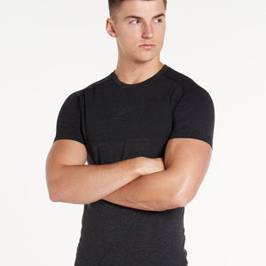 Core Seamless T-Shirt / Charcoal Marl Pursue Fitness 2