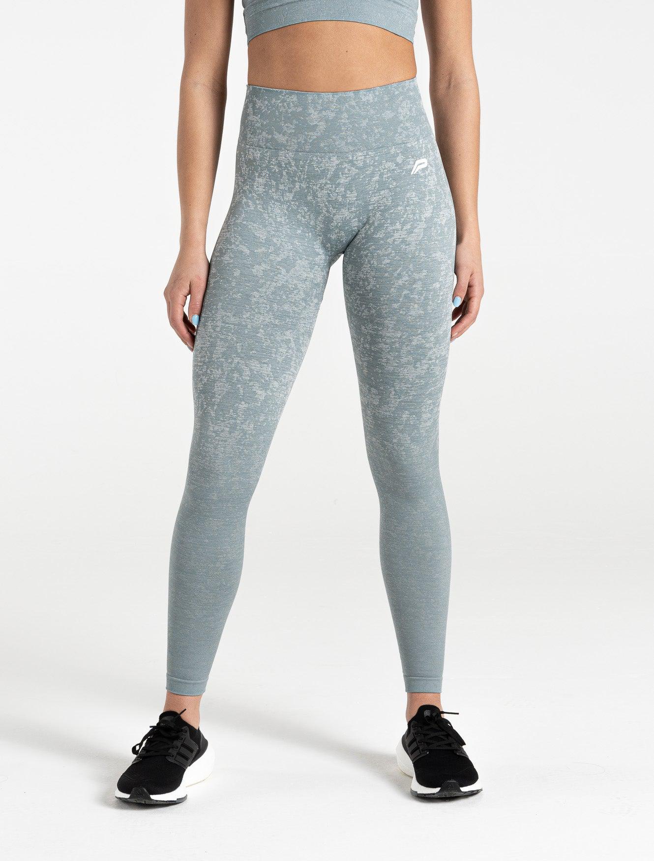 Cosmic Seamless Leggings / Teal Ombre Pursue Fitness 2