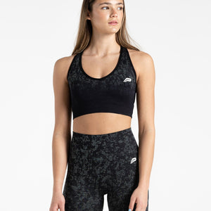 Cosmic Seamless Sports Bra / Black Ombre Pursue Fitness 2
