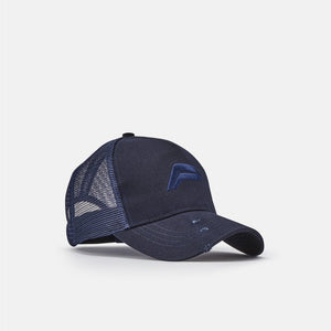 Distressed Trucker Cap / Navy Pursue Fitness 1