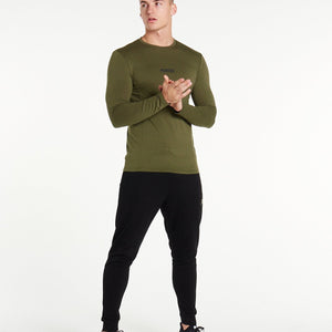 Essential Long Sleeve / Khaki Pursue Fitness 2