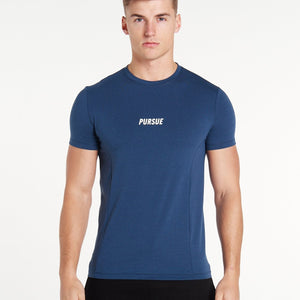 Essential T-Shirt / Blue Pursue Fitness 1
