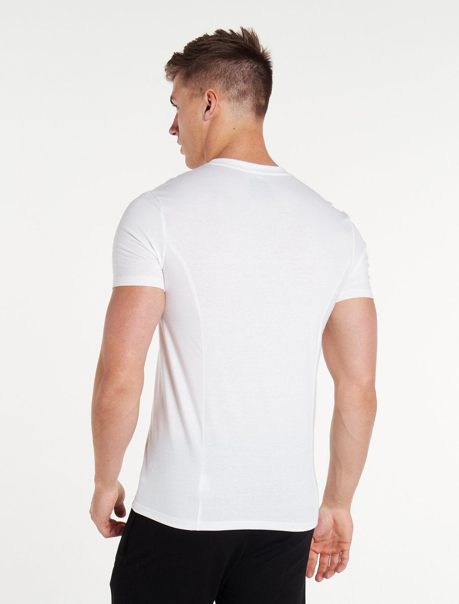Essential TShirt White Pursue Fitness
