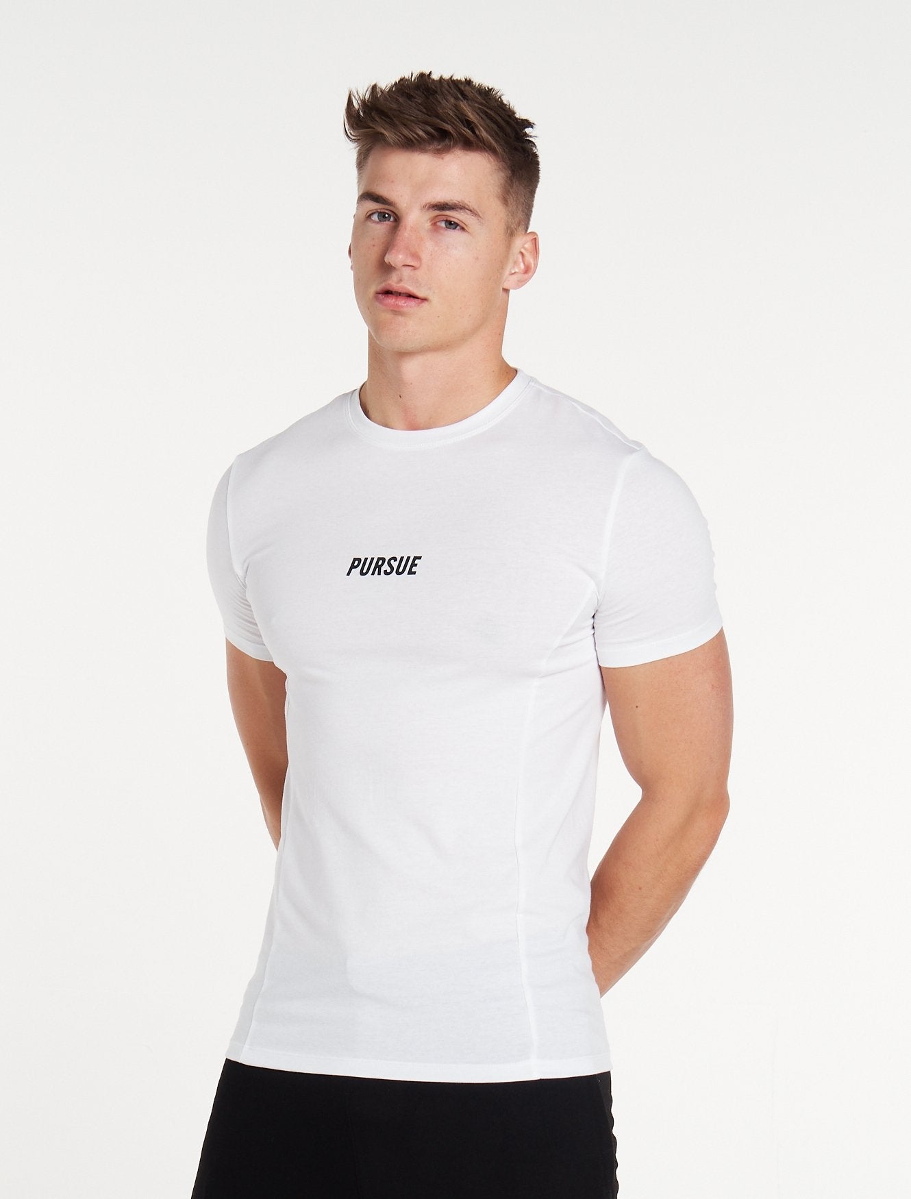 Essential T-Shirt / White Pursue Fitness 5
