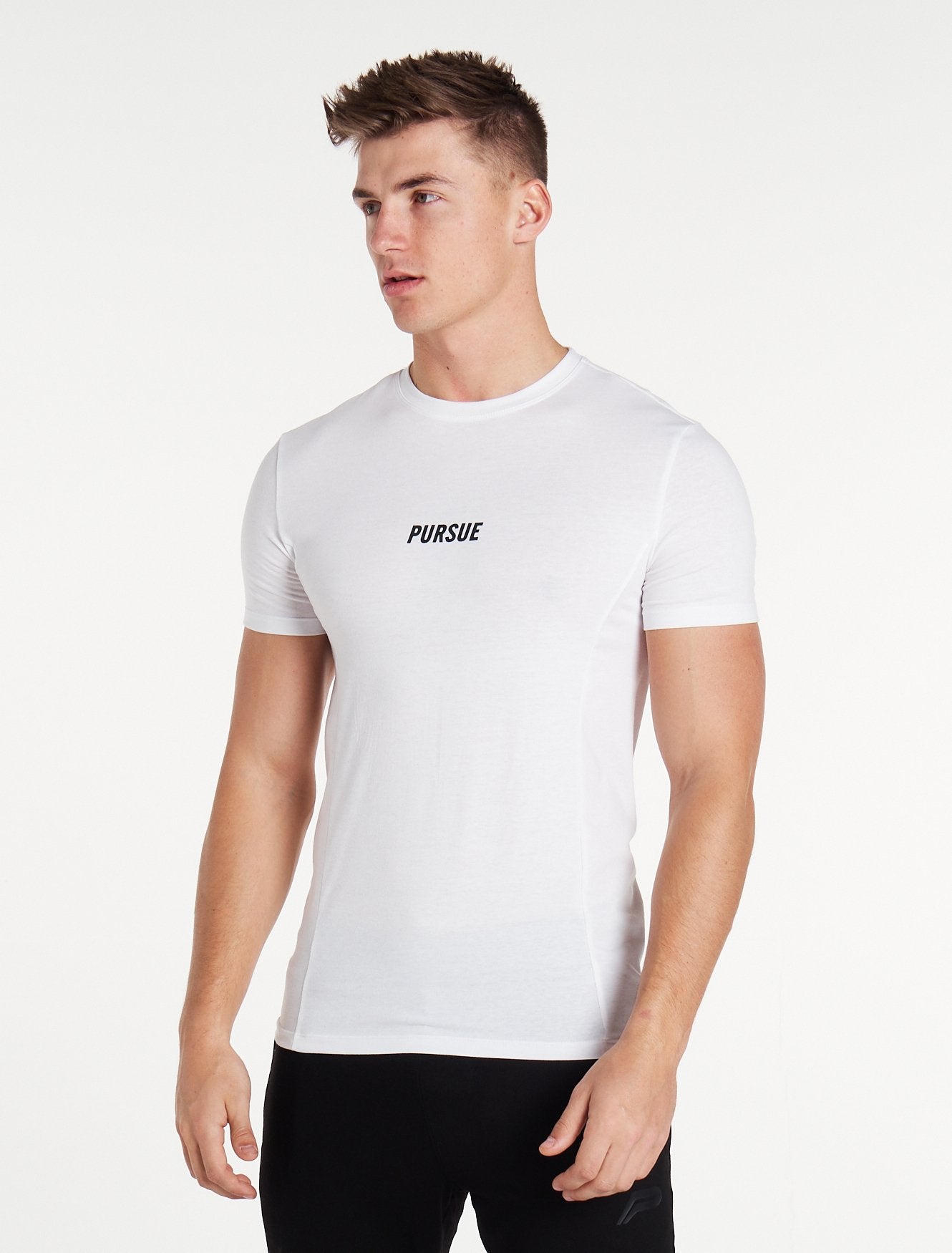 Essential T-Shirt / White Pursue Fitness 1