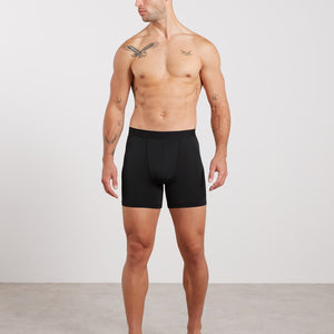 Everyday Boxers - Black (Mid Length) Pursue Fitness 2