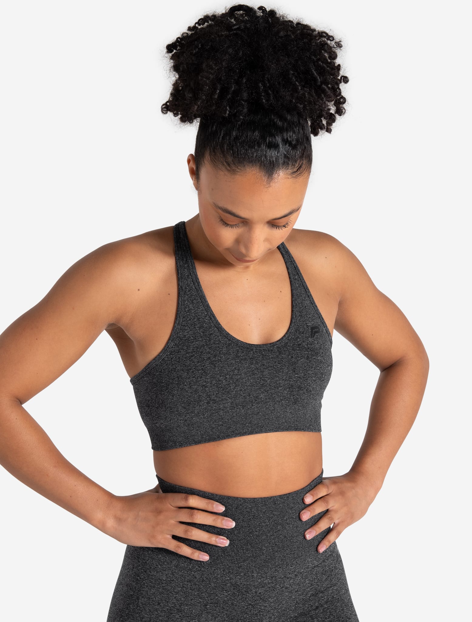 Form Bra Form Seamless Sports Bra | Black Marl | Pursue Fitness