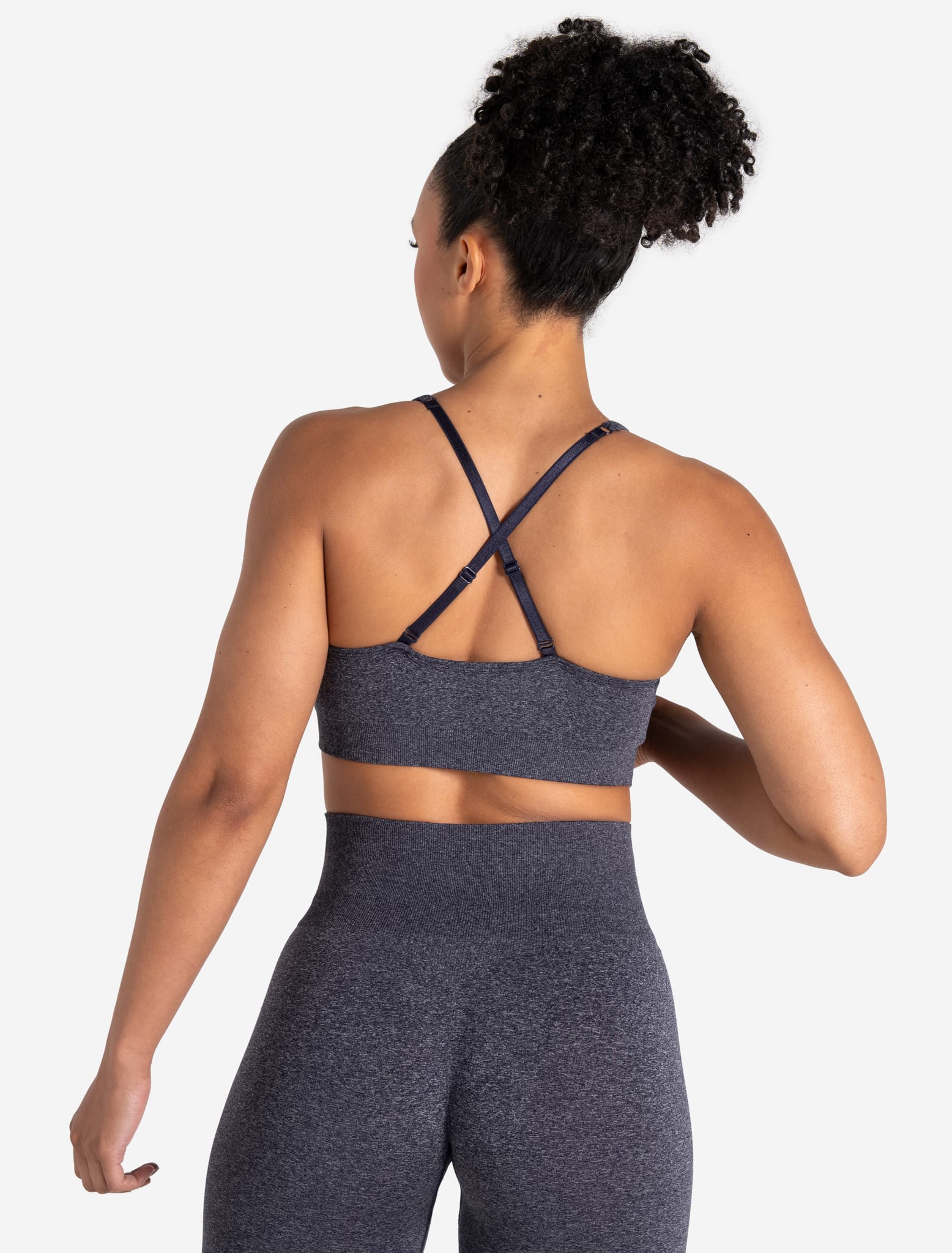 Form Seamless Sports Bra - Navy Marl Pursue Fitness 2